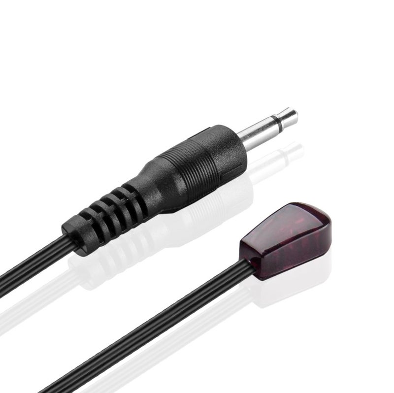 TNP Products TNP IR Emitter Extender Extension Cable (10 Feet) - 3.5mm Jack Infrared Red Transmitter Blaster Blink Eye Wire Cord Compatible with IR Repeater Extender System Kit, Xbox One (1 IR Eye Emitter) - Image 2